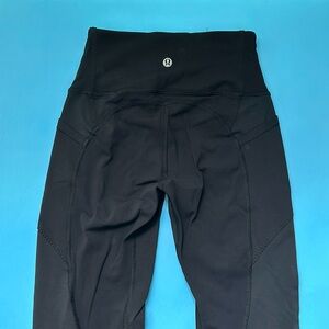 Lululemon high waisted black leggings